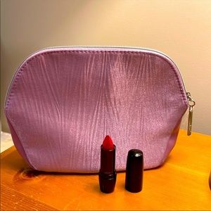 Lancôme Lavender makeup bag